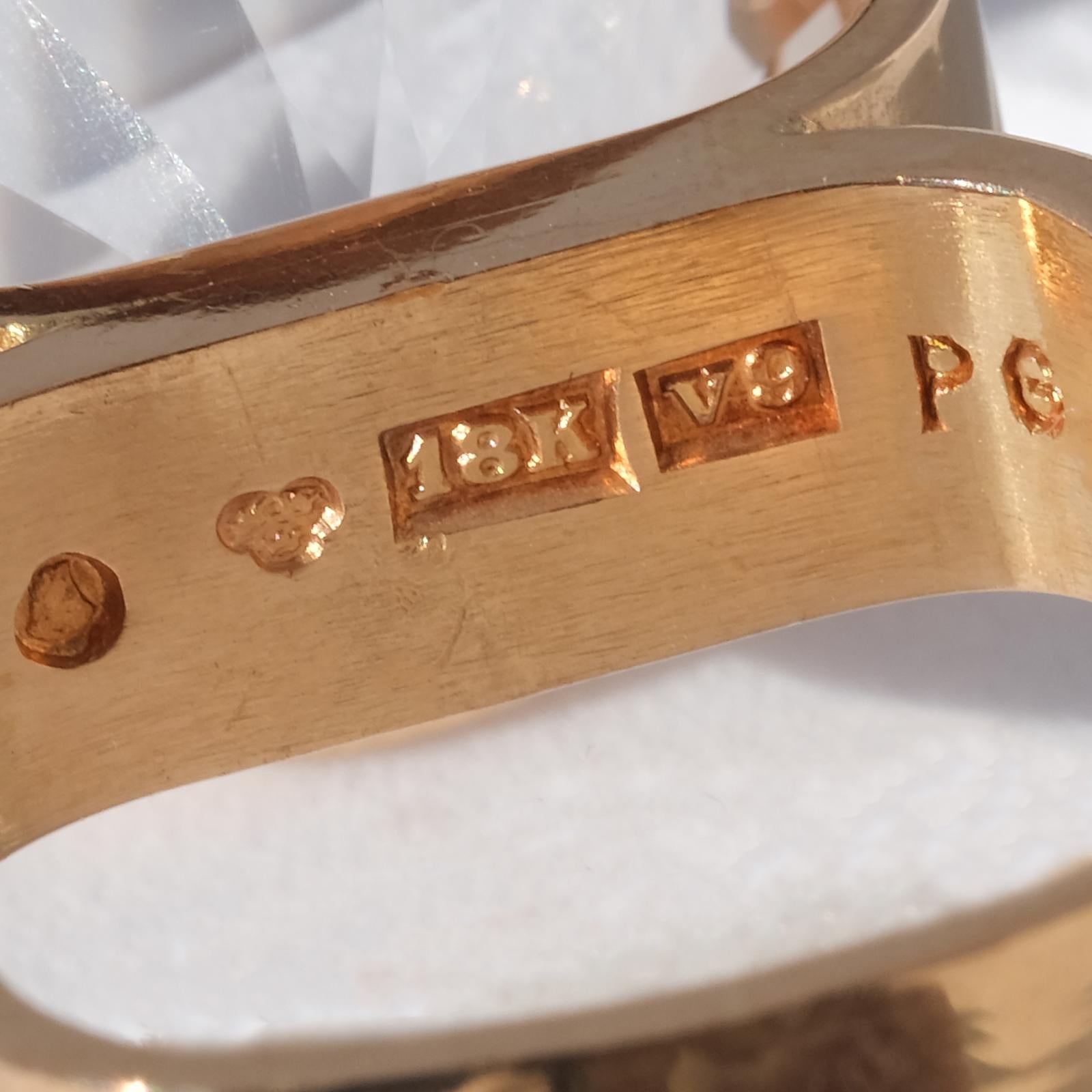 18 K Gold Ring Made 1971 3