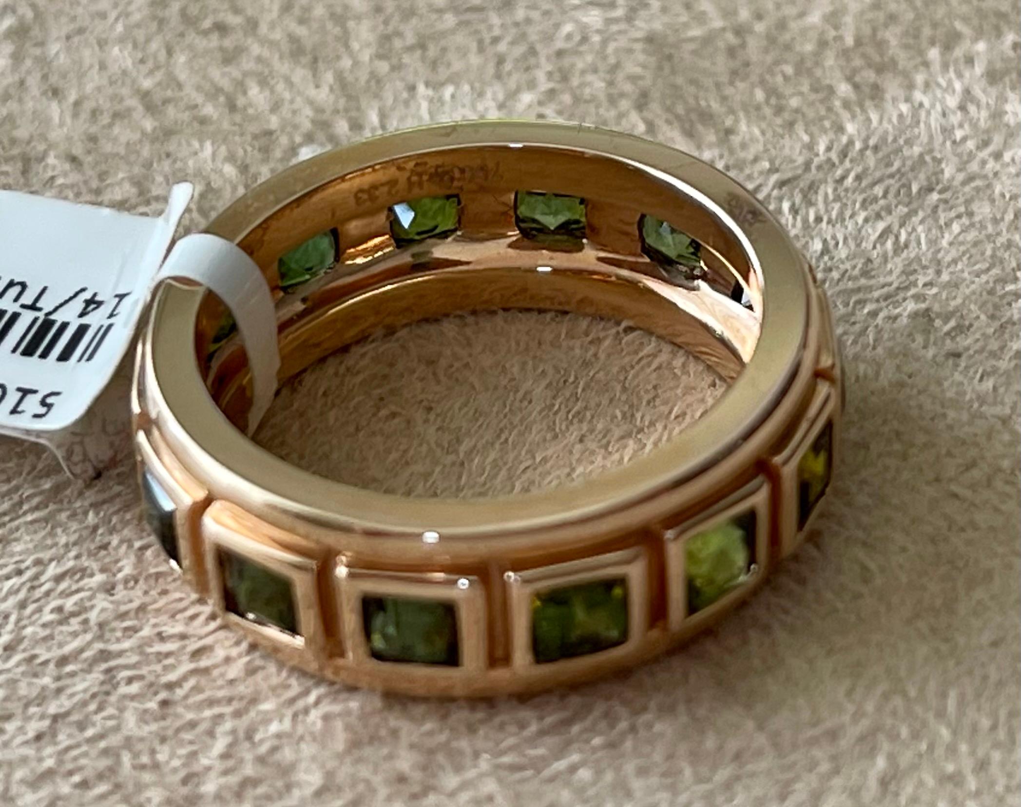 red gold green band