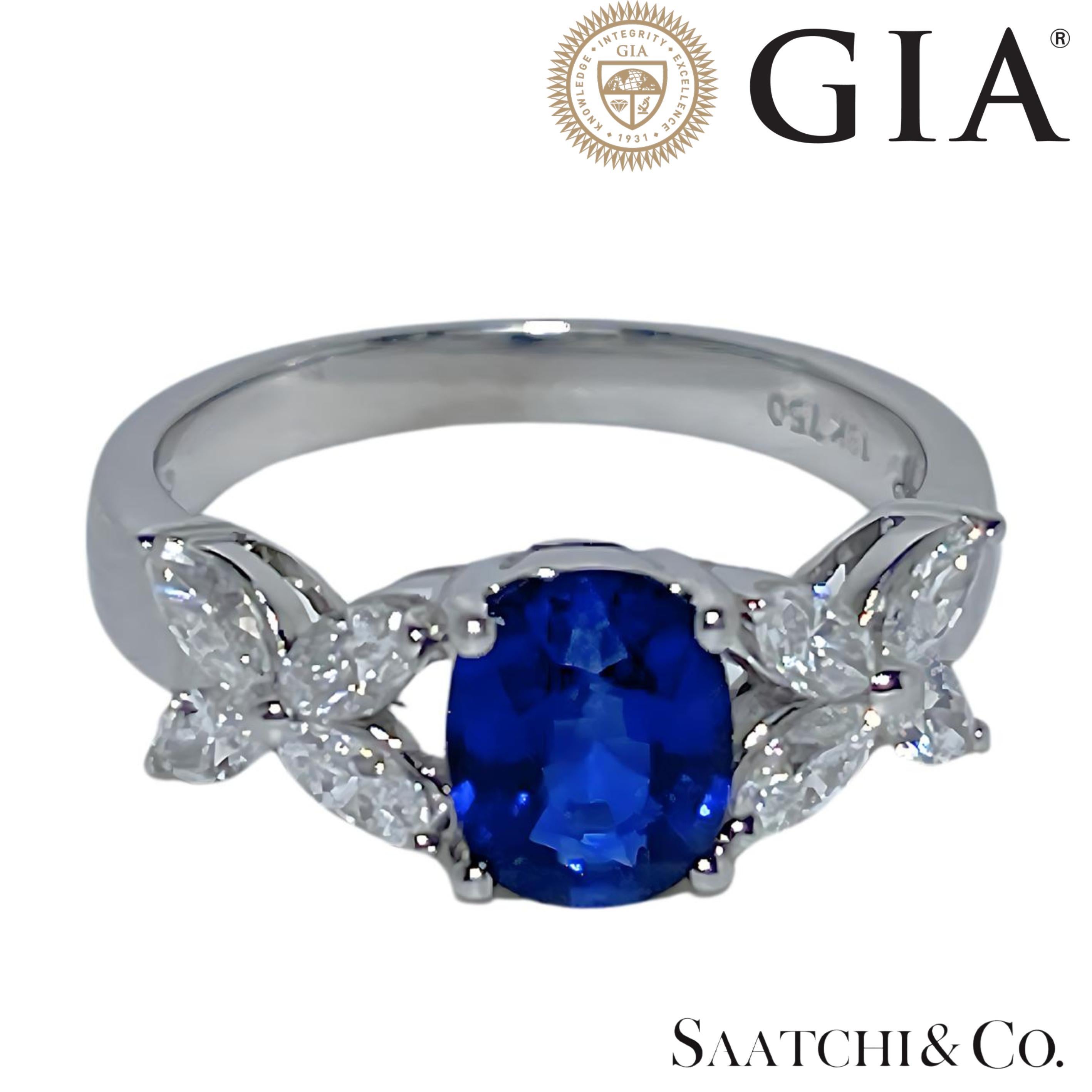 Anello con diamante e zaffiro blu certificato GIA in oro bianco 18 K.

Tipo di metallo: oro bianco 18K
Peso totale dell'articolo: 3,8 grammi circa
Misura dell'anello circa: 5,5 (misurabile)
Peso dello zaffiro certificato GIA: 1,5 carati
Peso del