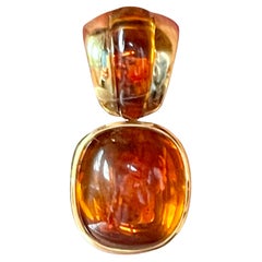 Orecchini in oro giallo 18 K Citringe di Majo Fruithof Svizzera