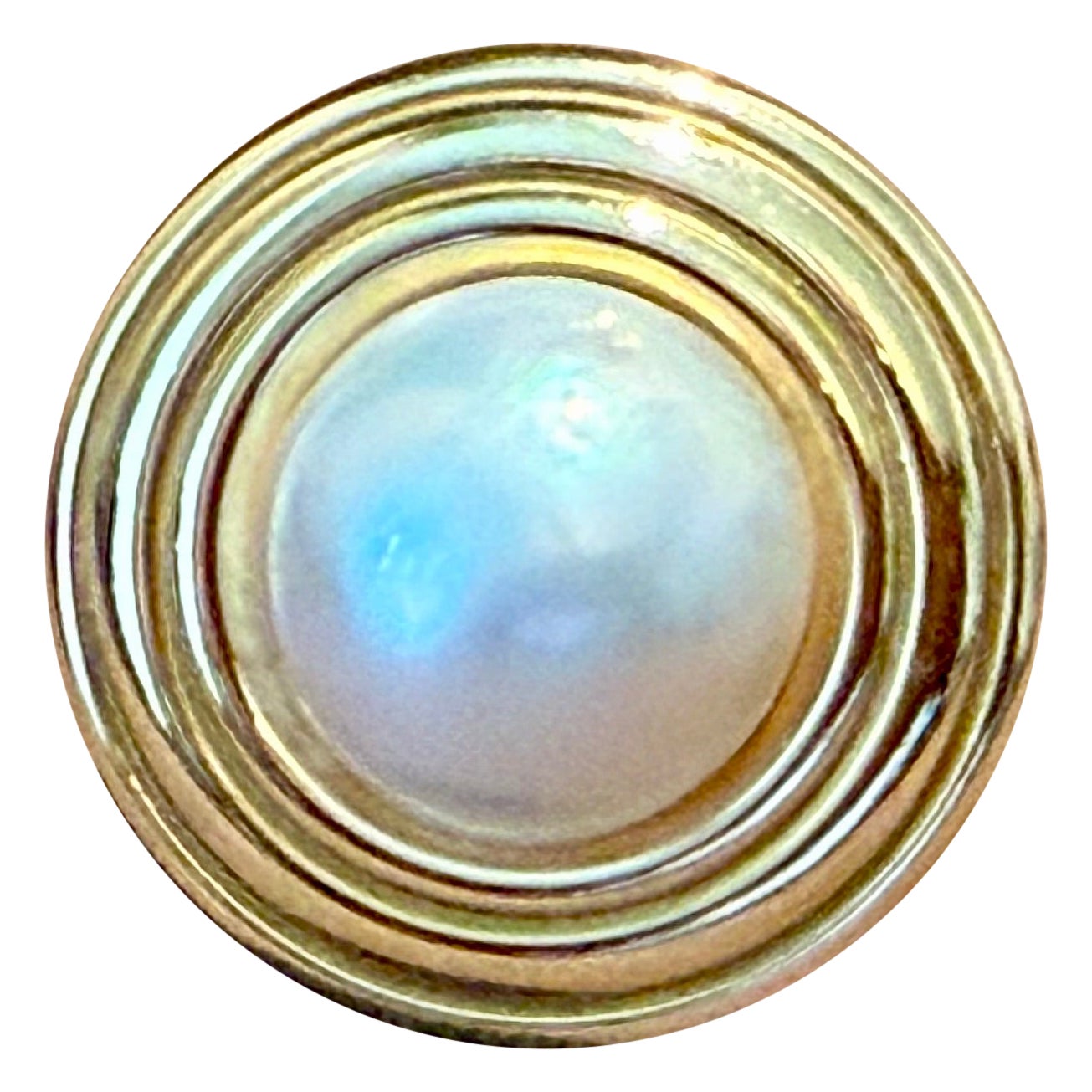 Anello con perle Mabe in oro giallo 18 K. Gubelin Lucerne Svizzera in vendita