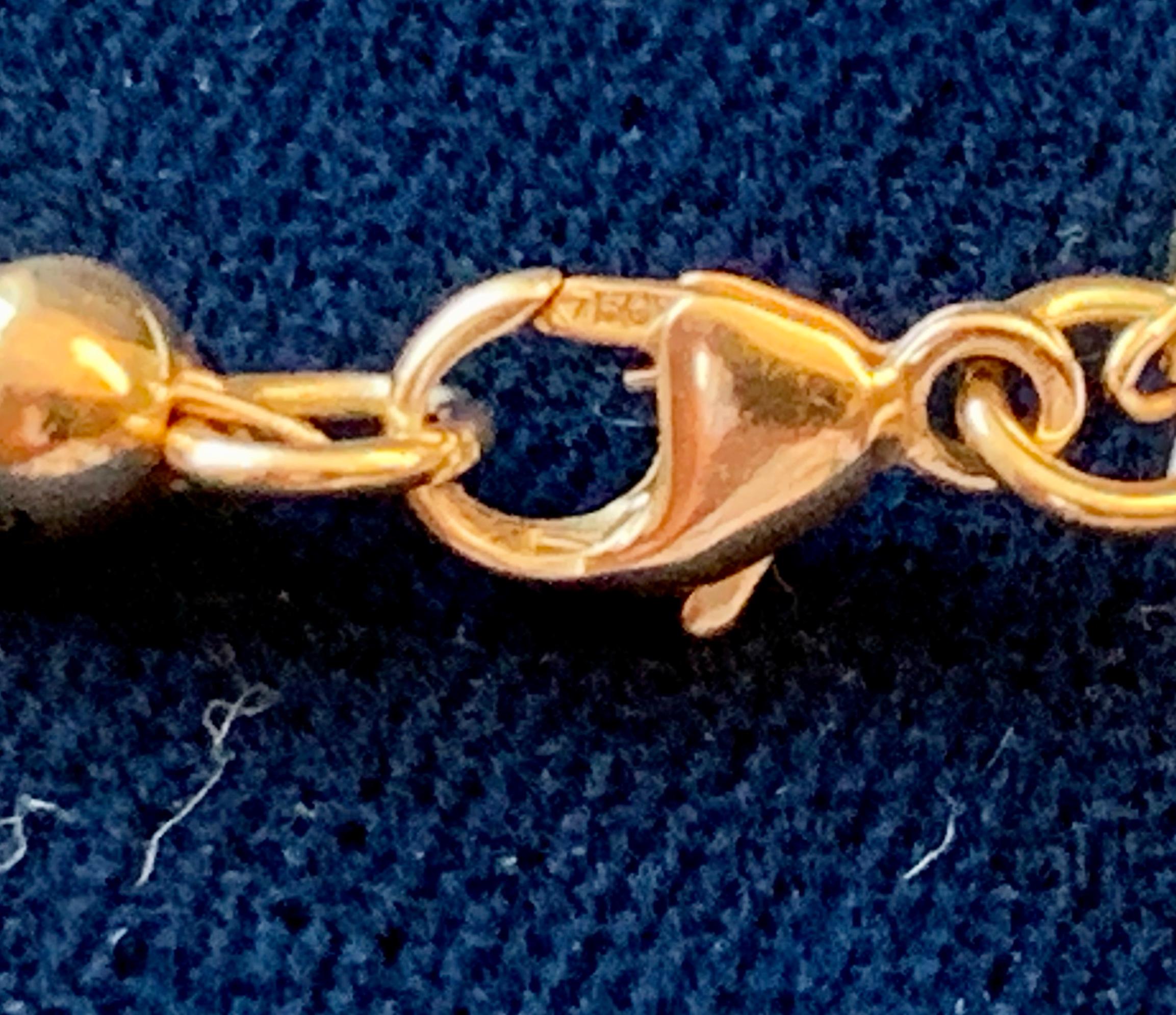18 Karat Yellow Gold Necklace by Tiffany & Co Please Return to Tiffany In Good Condition In Zurich, Zollstrasse