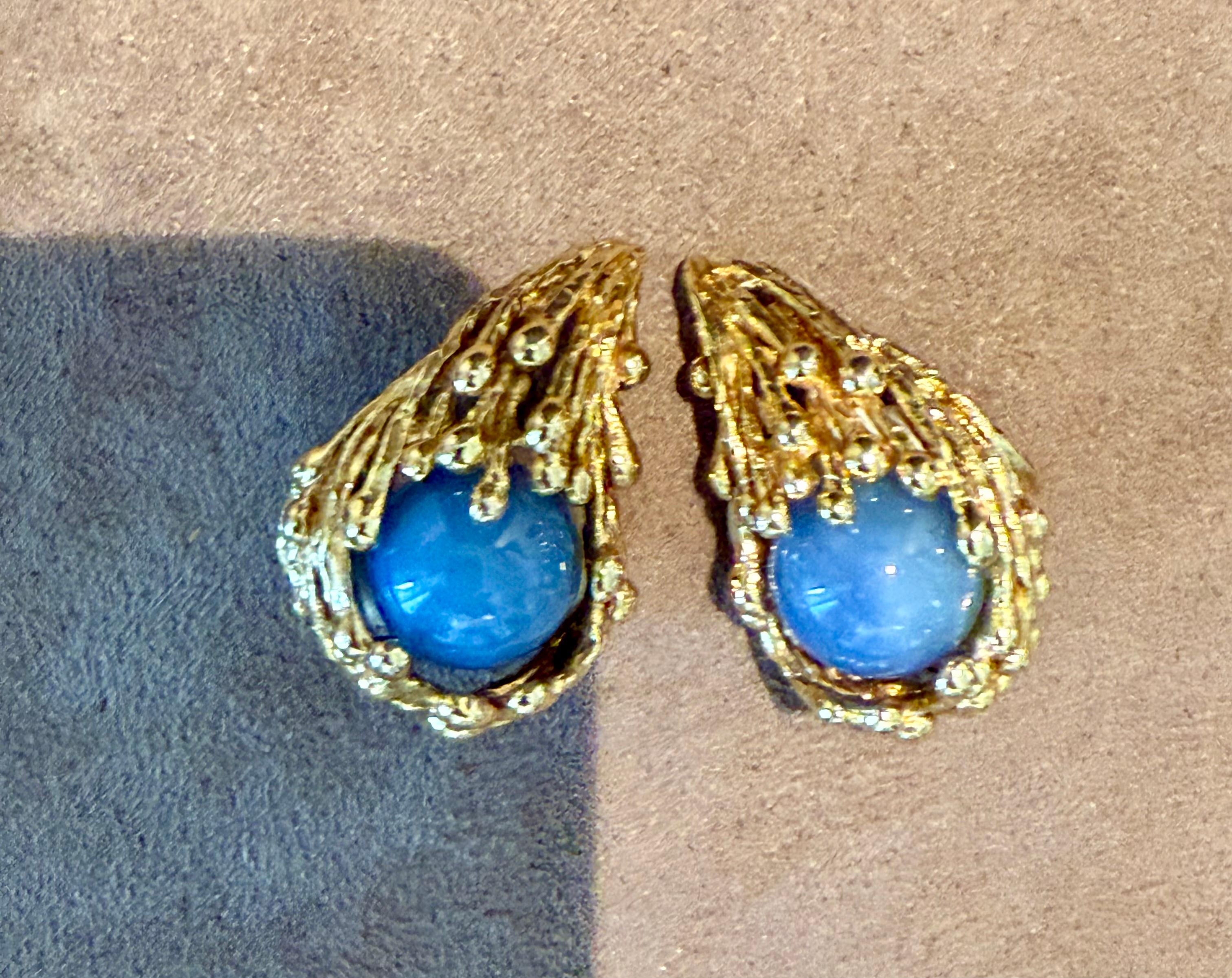 Clips d'oreilles interchangeables Gilbert Albert en or 18 K Gold en vente 5