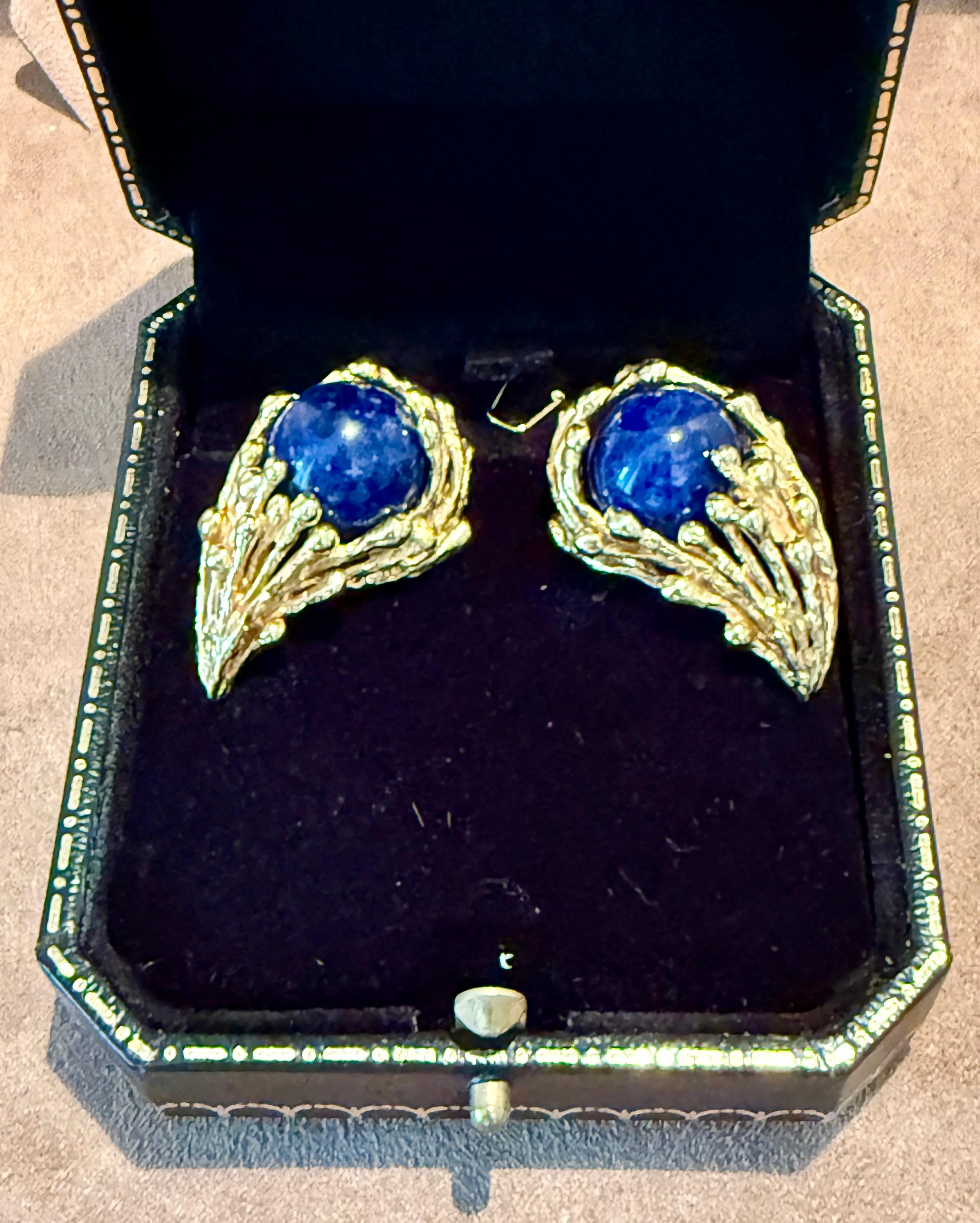 Clips d'oreilles interchangeables Gilbert Albert en or 18 K Gold en vente 3