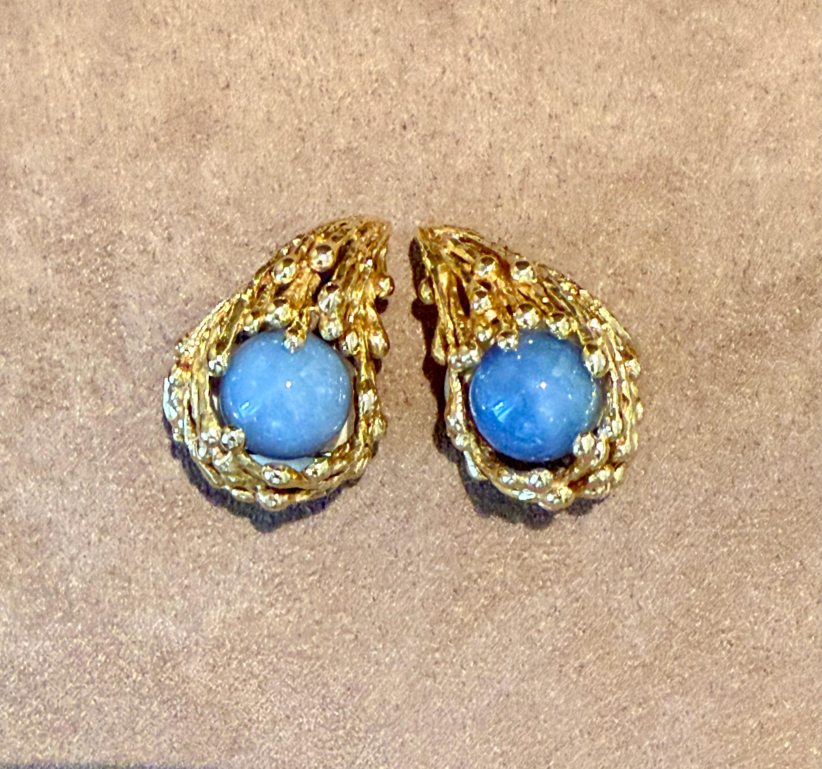 Clips d'oreilles interchangeables Gilbert Albert en or 18 K Gold en vente 4