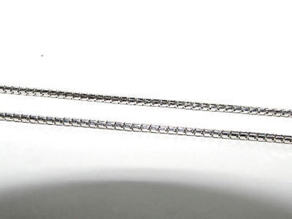 da uomo o donna Collana di diamanti a scacchiera 18 carati 12,50 carati in vendita