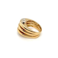 18 Karat Bicolor Gold Ring by Bvlgari