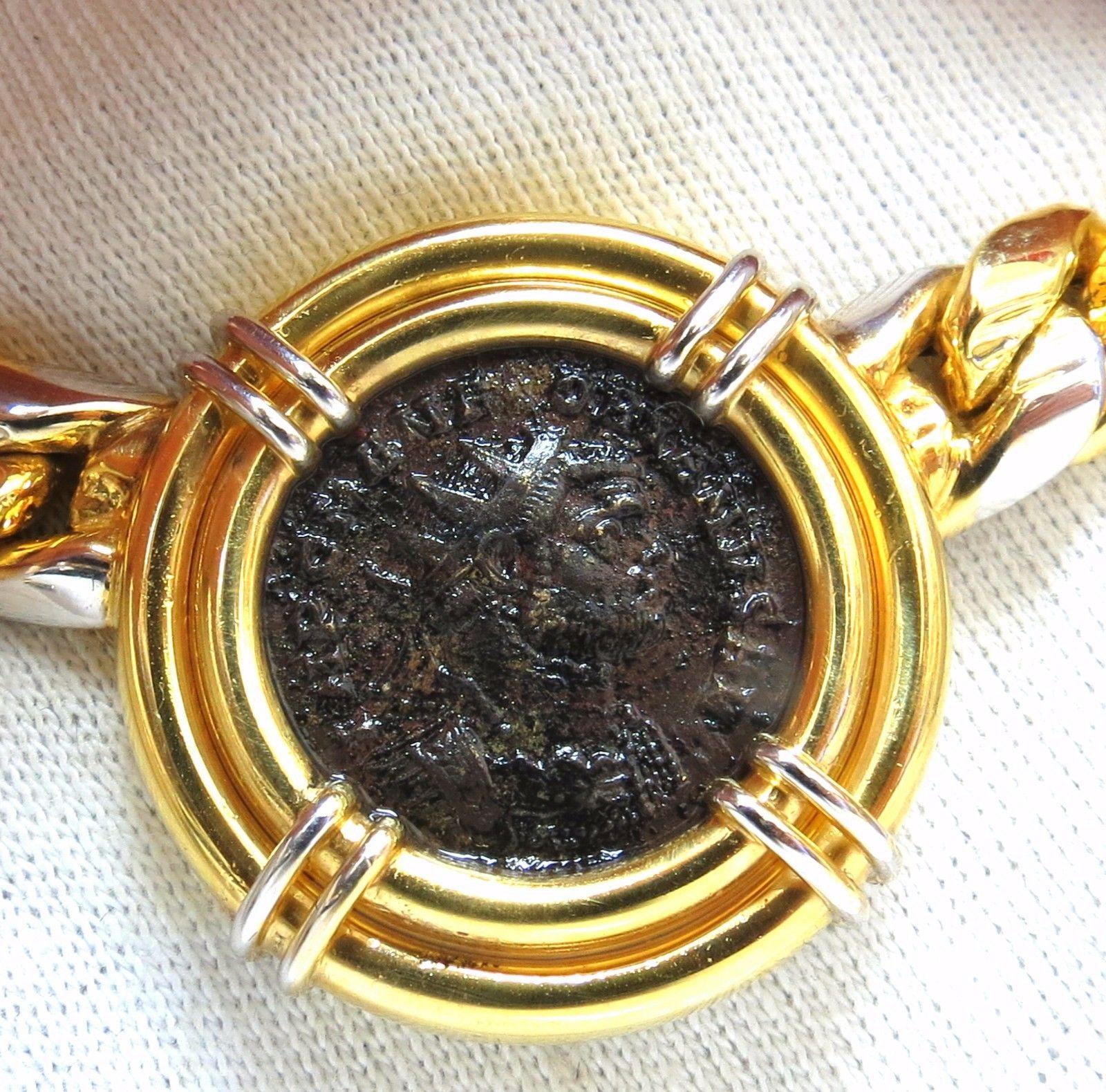 18 Karat Byzantine Cuban Link Necklace 3