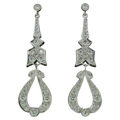 Art Deco Dangle Earrings