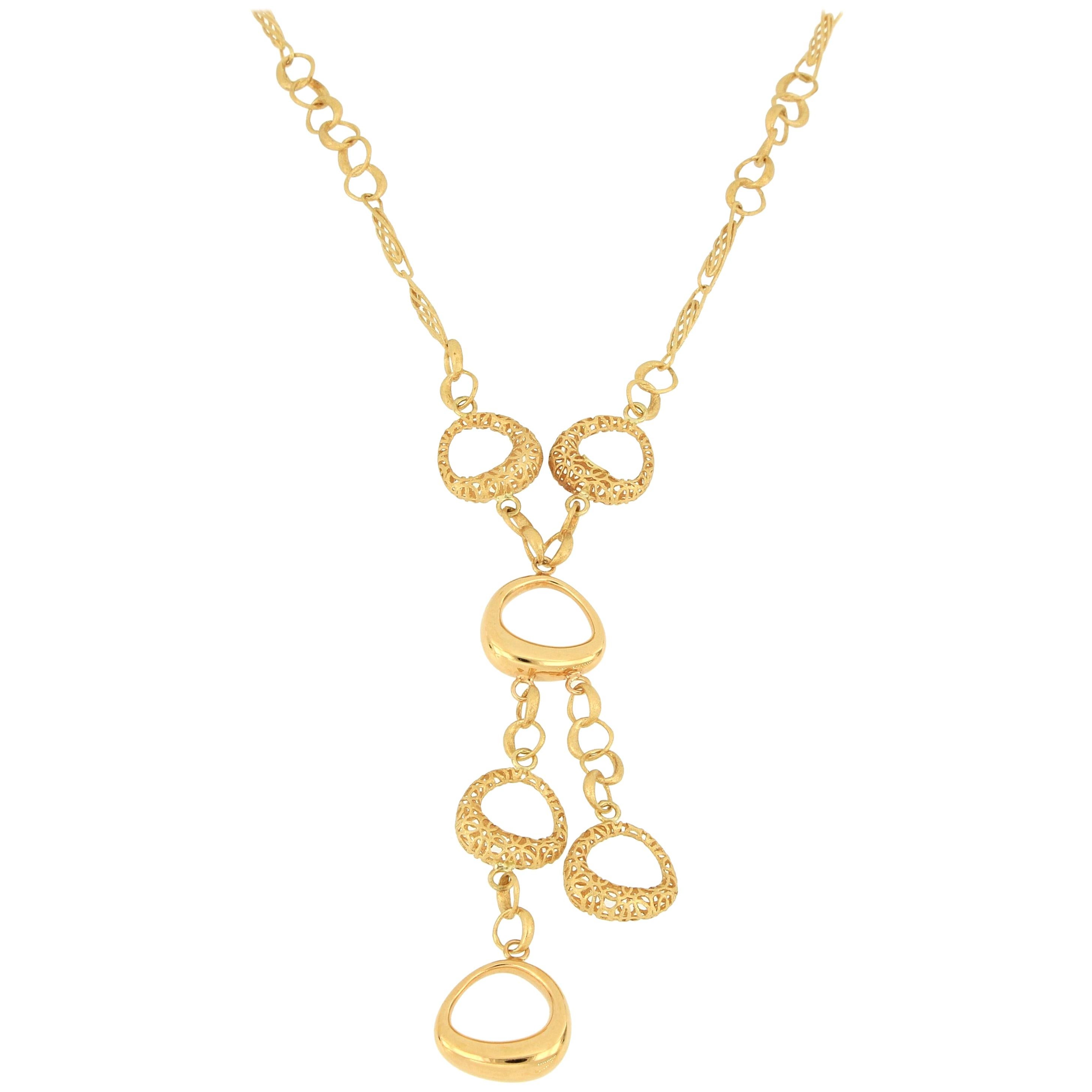 18 Karat Fabulous Gold Necklace