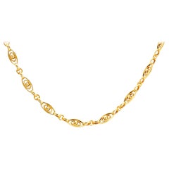 18 Karat French Mark Chain