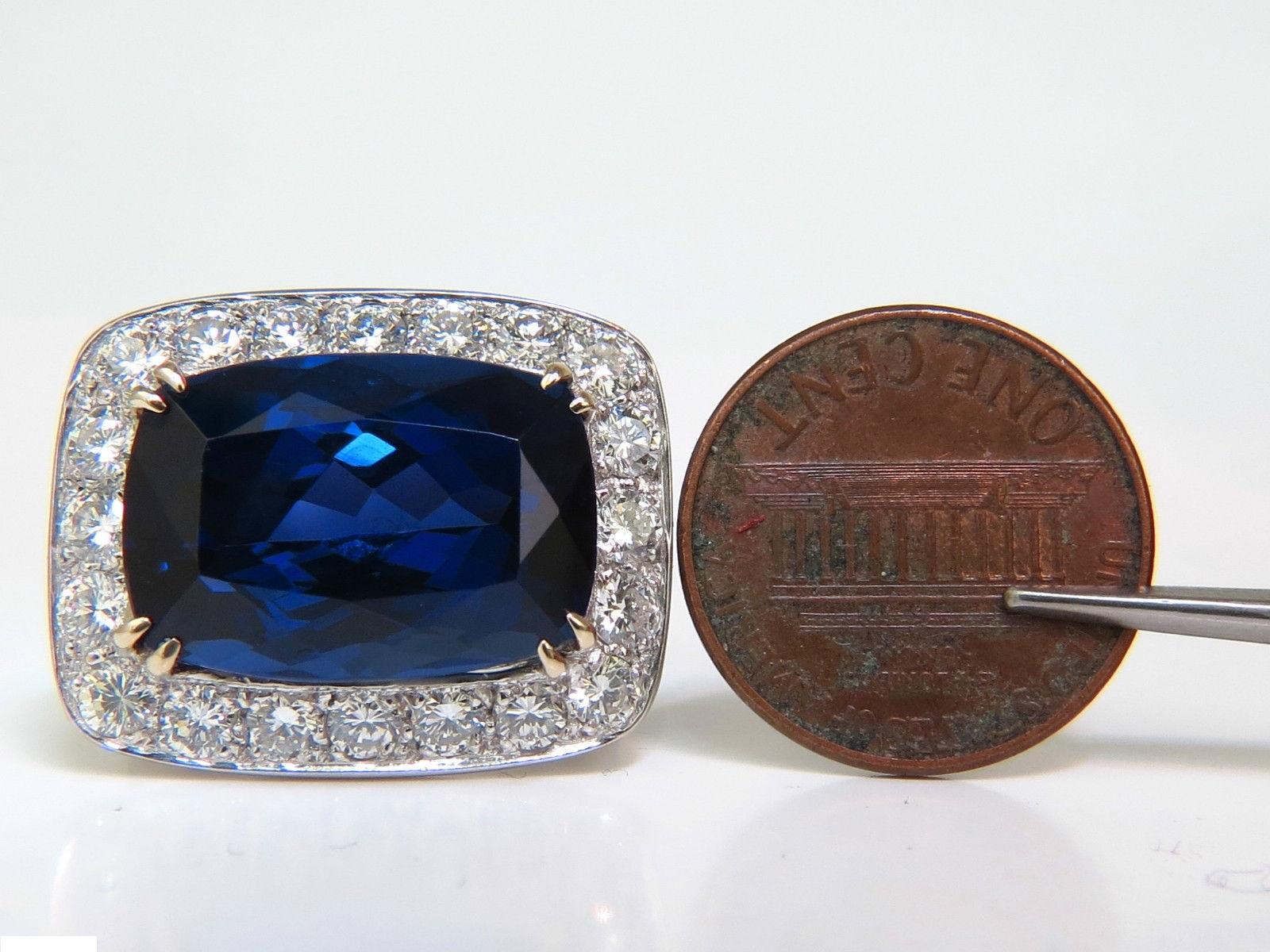 GIA 20.45CT Natural Tanzanite

Excellent cut

Clean Clarity

Best color D-Block Classic

GIA 