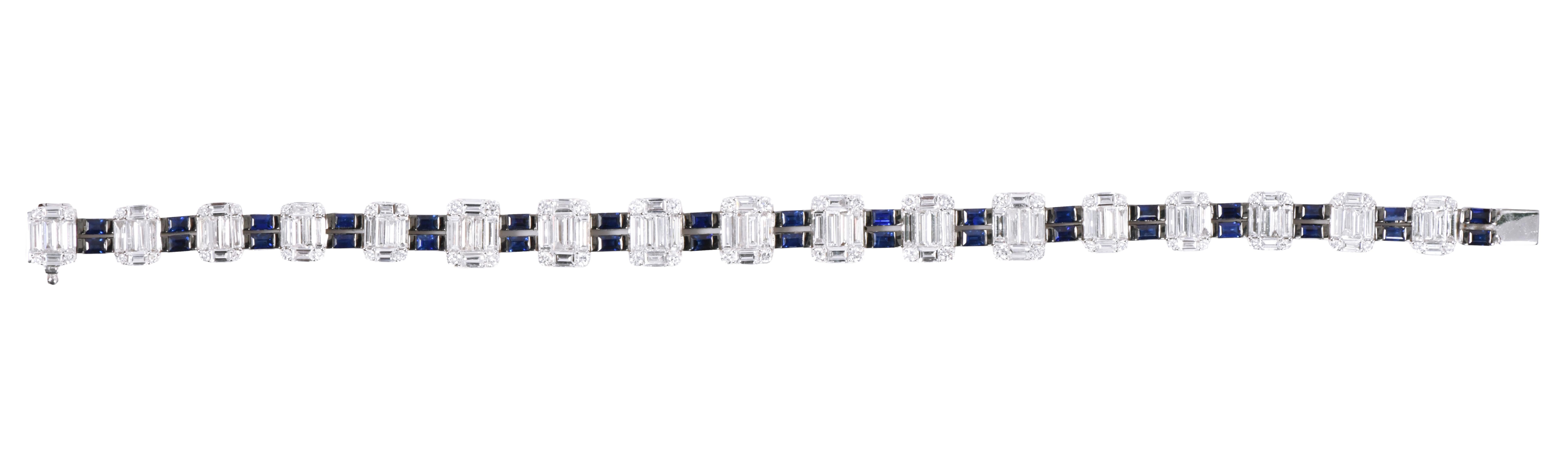 baguette diamond bracelet women's