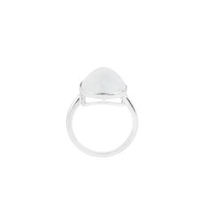 18 Karat Gold 10.96 Carat Moon Stone Solitaire Ring