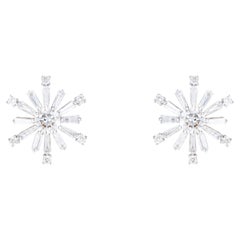 18 Karat Gold 1,122 Karat Diamant-Ohrstecker