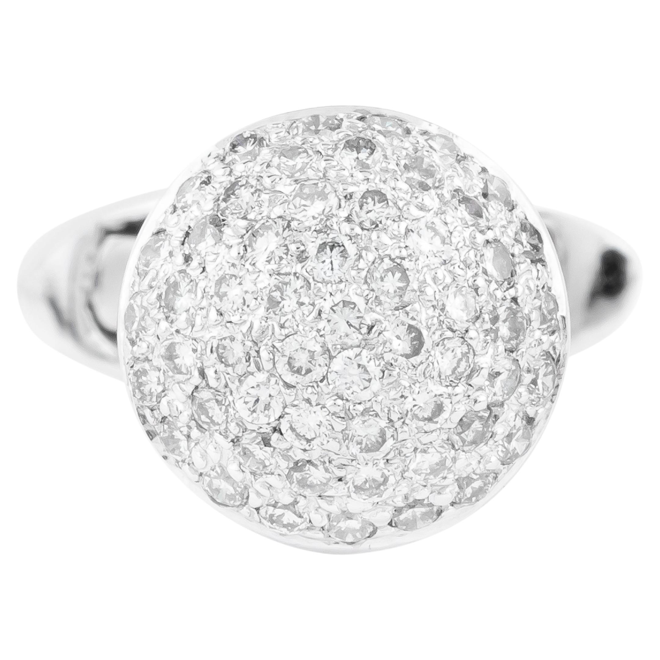 Manschettenknöpfe aus 18 Karat Gold 1,27 Karat Diamant (Zeitgenössisch) im Angebot