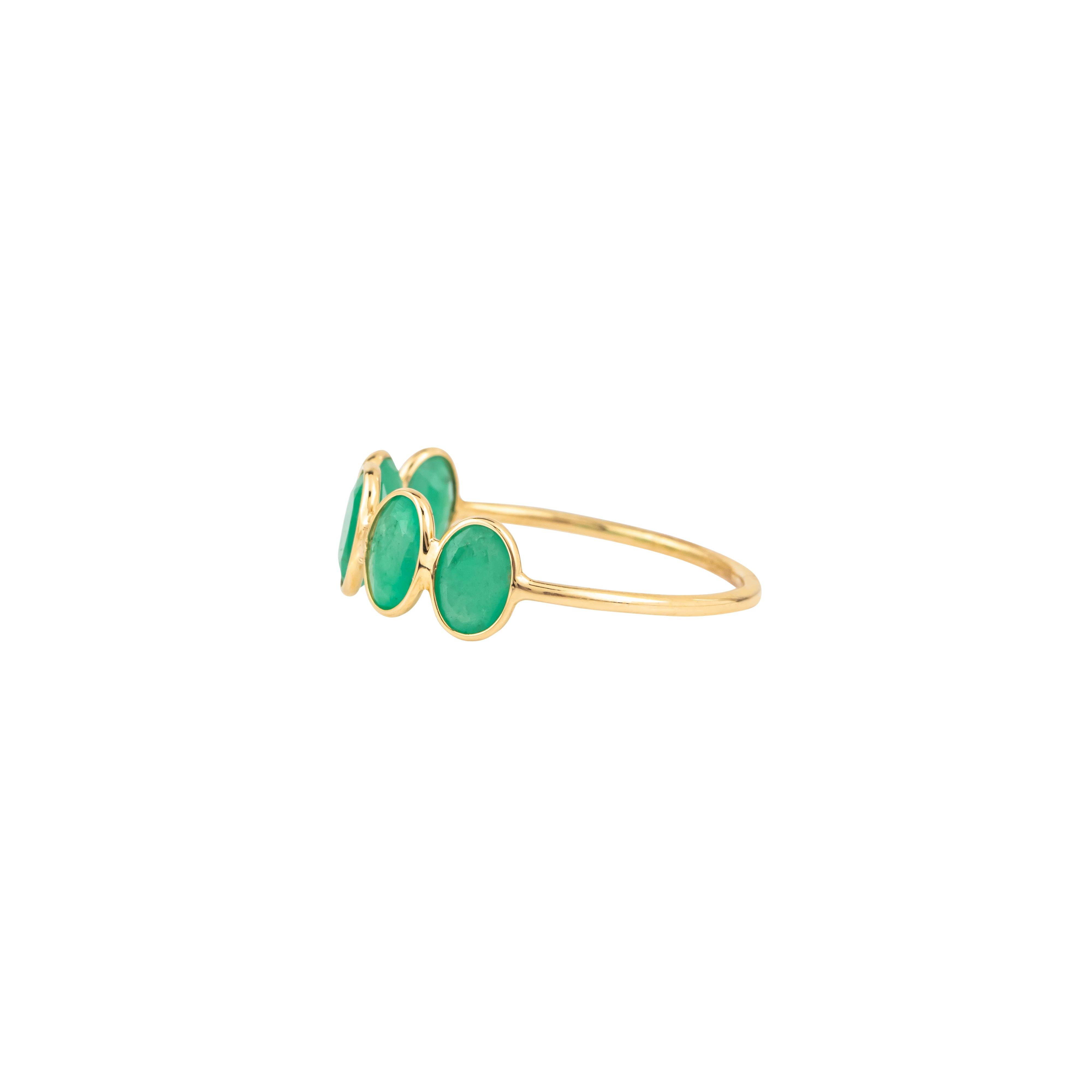 An exquisite embodiment of elegance and craftsmanship, the 18 Karat Gold 1.75 Carat Emerald Cocktail Ring captures the essence of timeless luxury. The centerpiece of this ring is a 1.75 carat emerald, carefully cut to showcase its vibrant depth and