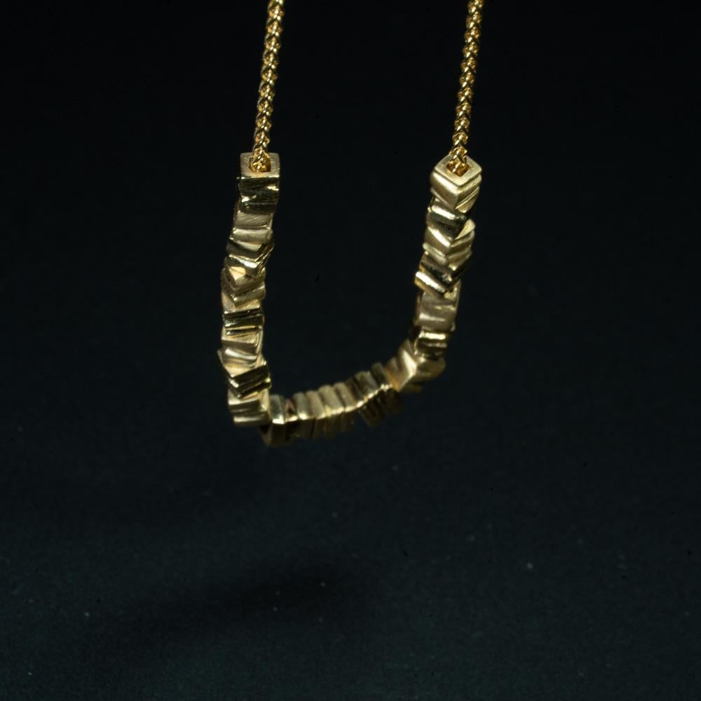 18 karat gold beads