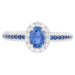 Sapphire Solitaire Rings