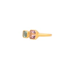 18K Gold Modern Fashion Ring with 3.21ct Tourmaline by Gems Paradise