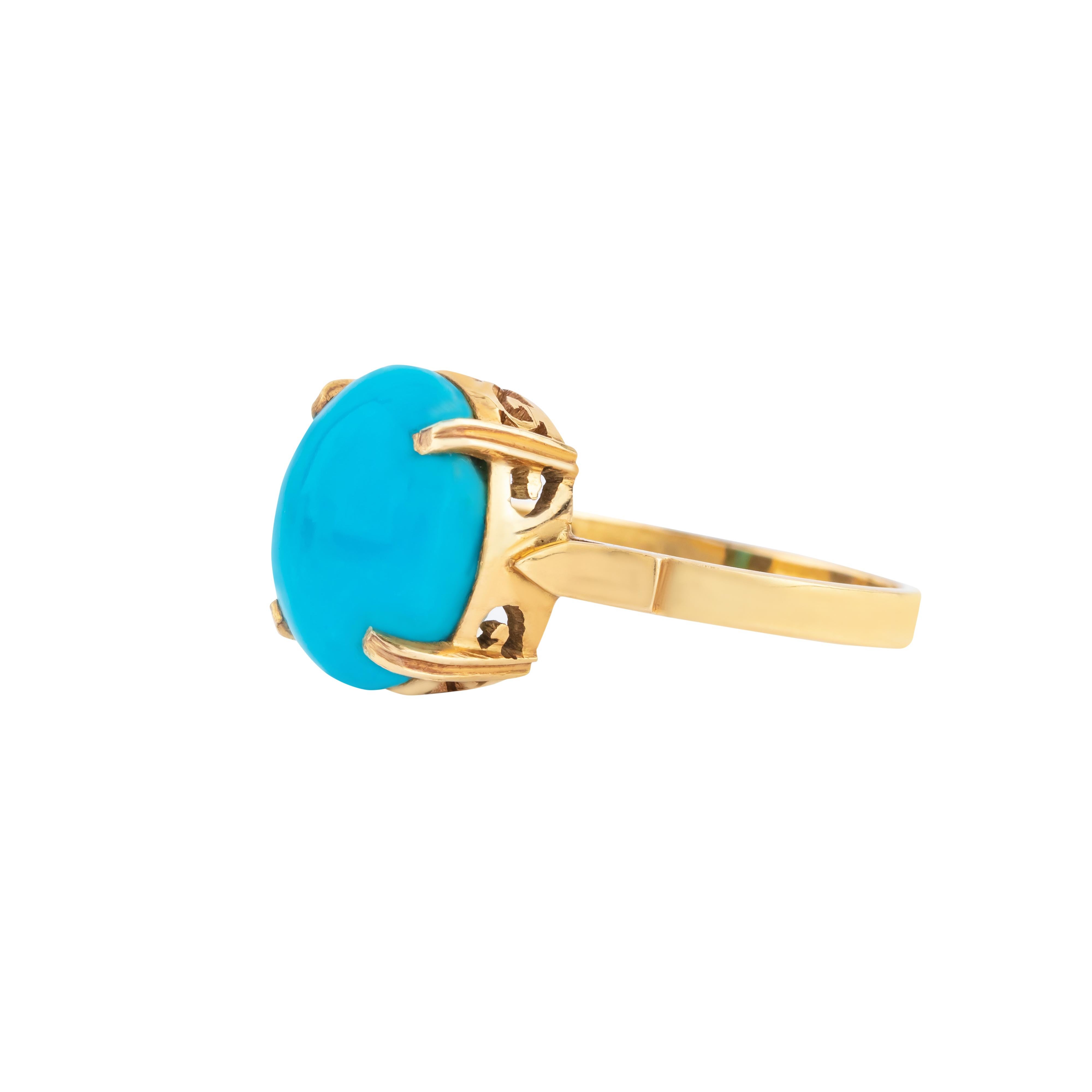 Célébration d'un savoir-faire raffiné, la bague solitaire en or 18 carats de 8,1 carats de tourmaline est une pièce saisissante qui respire à la fois le luxe et le charme discret. Une impressionnante tourmaline de 8,1 carats, taillée de manière