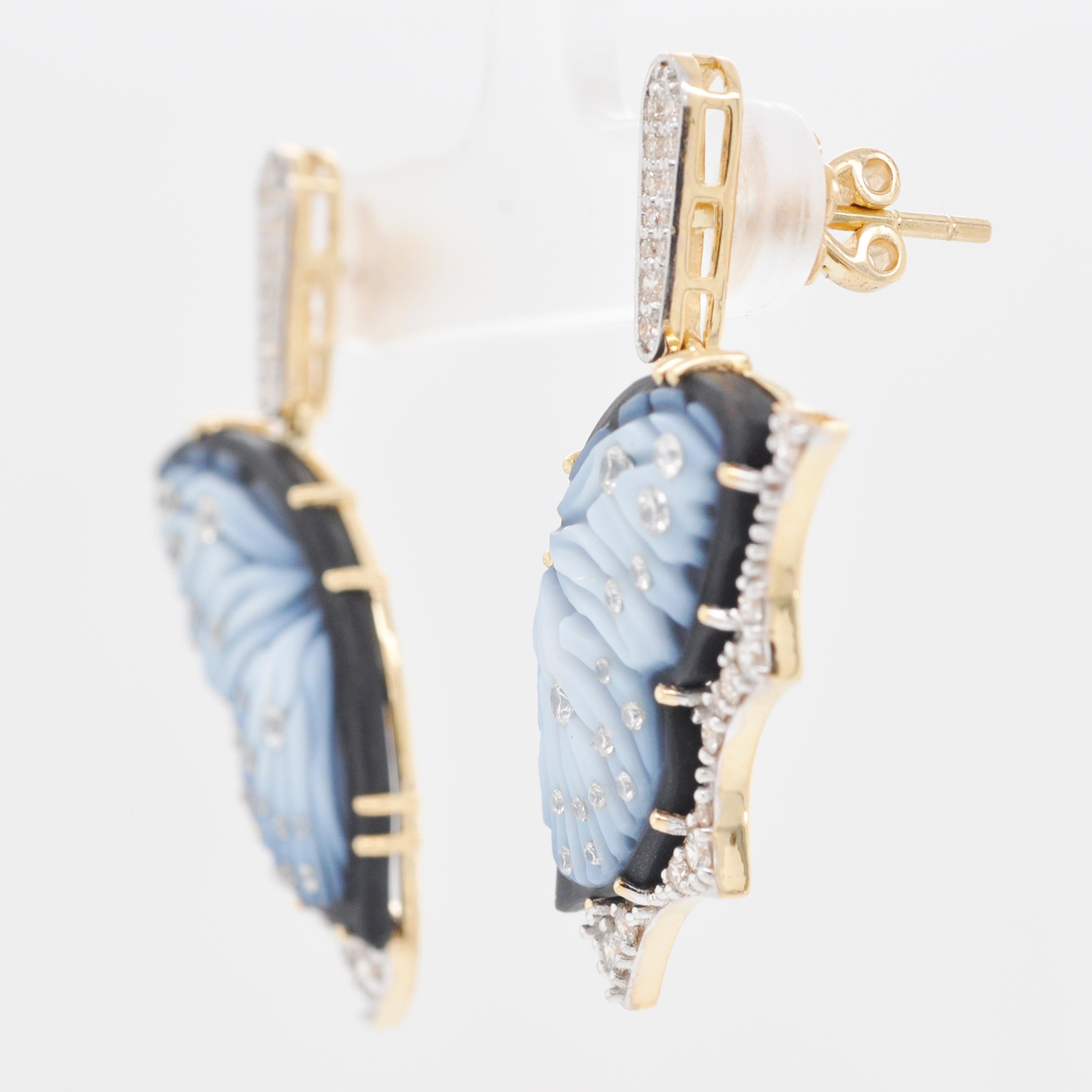 agate butterfly wings