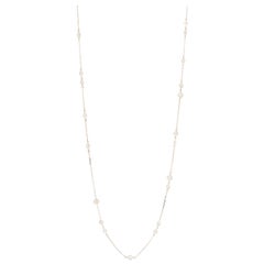Alessa By The Yard Multi Necklace 18 Karat White Gold Essentials Collection