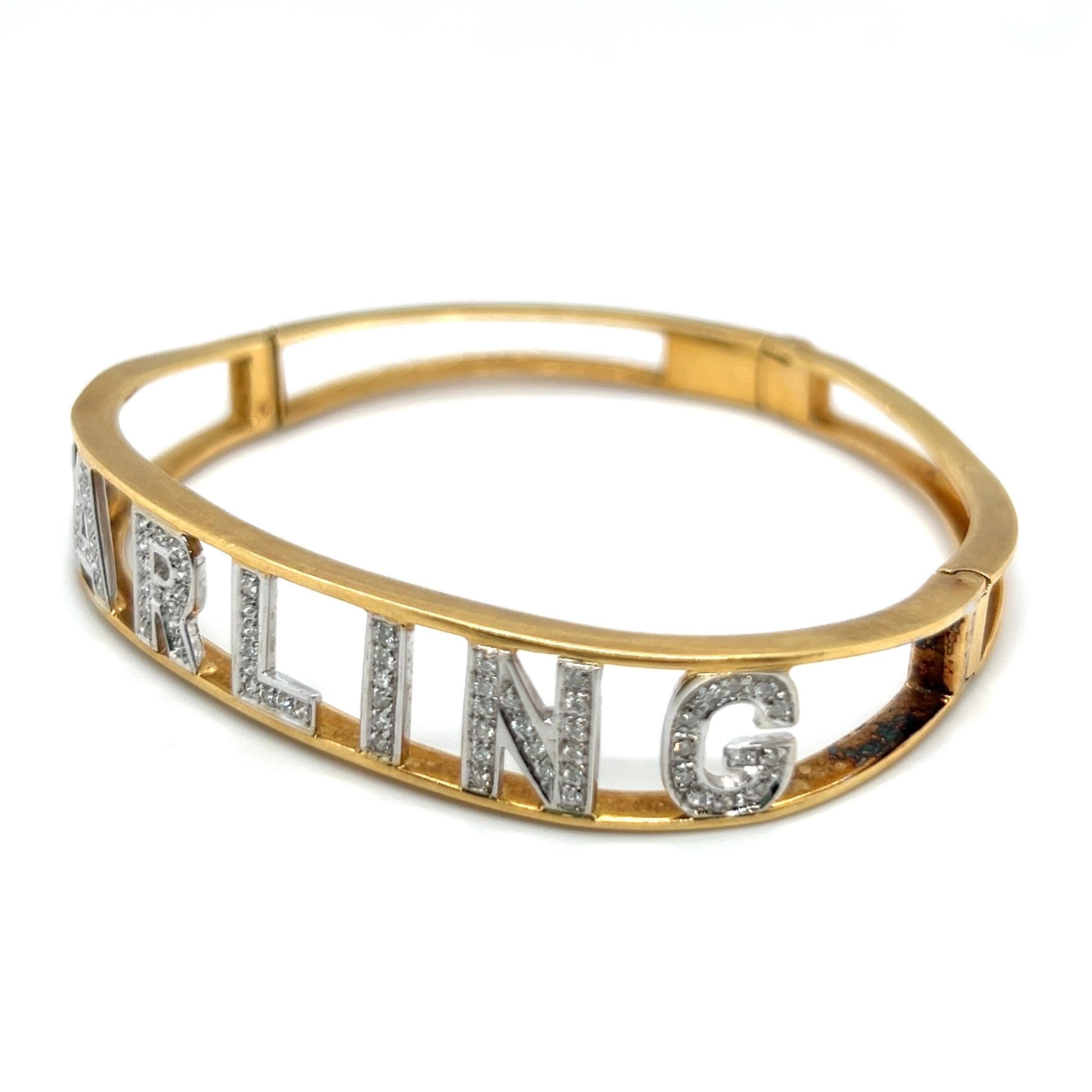 18 Karat Gold and Diamond 