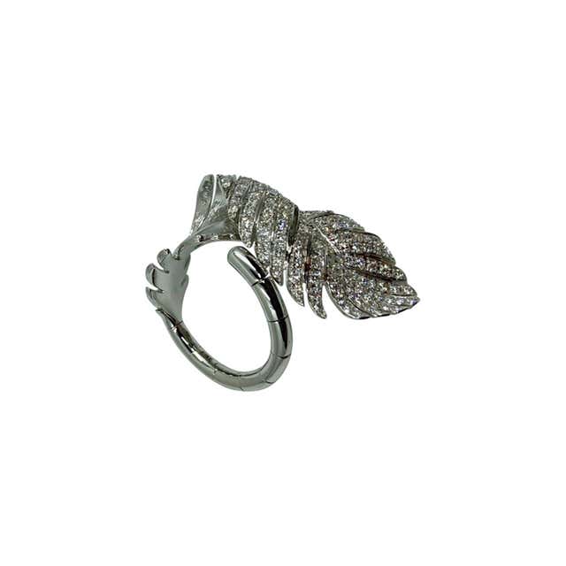 Abstract Italian Gold Ring at 1stDibs