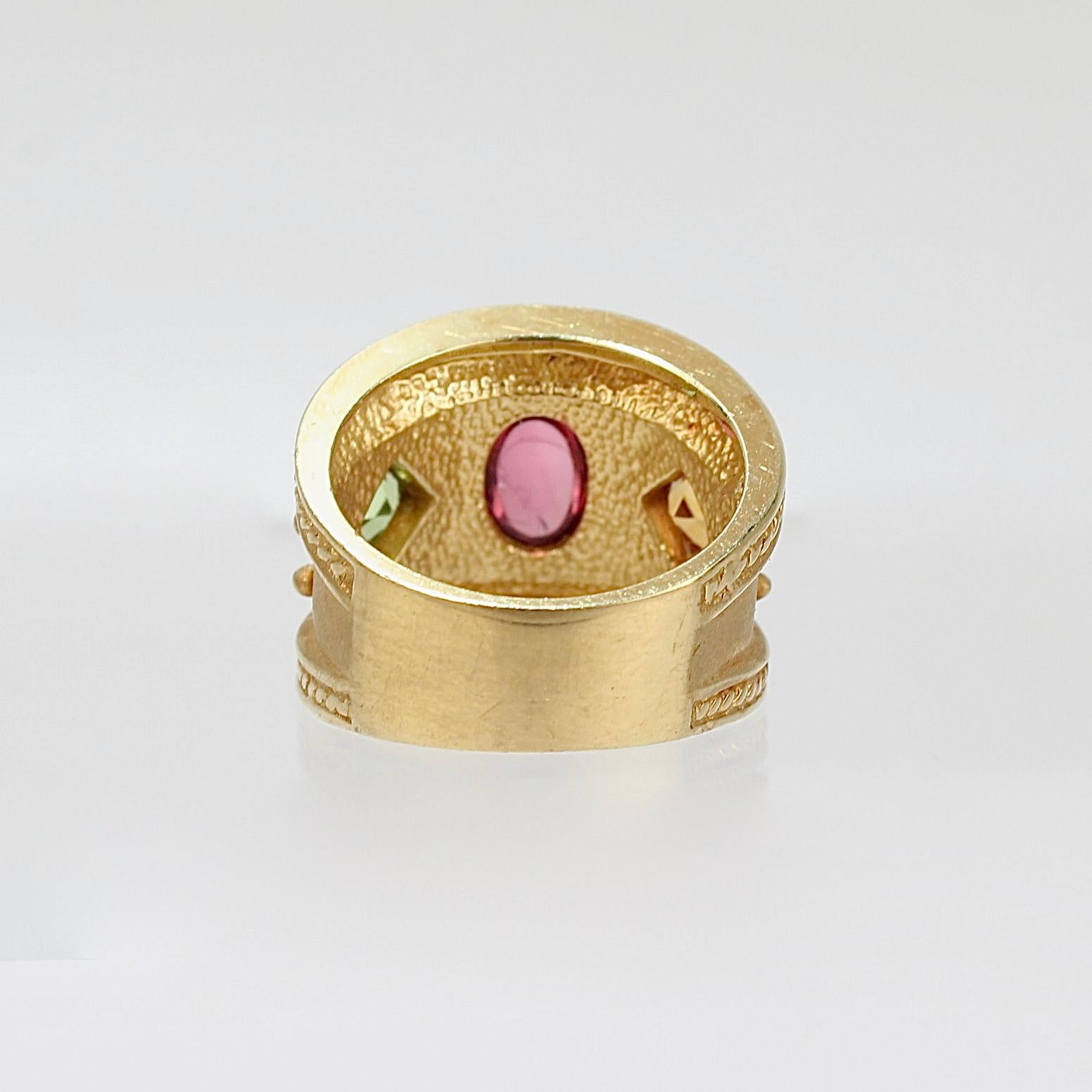 etruscan style rings