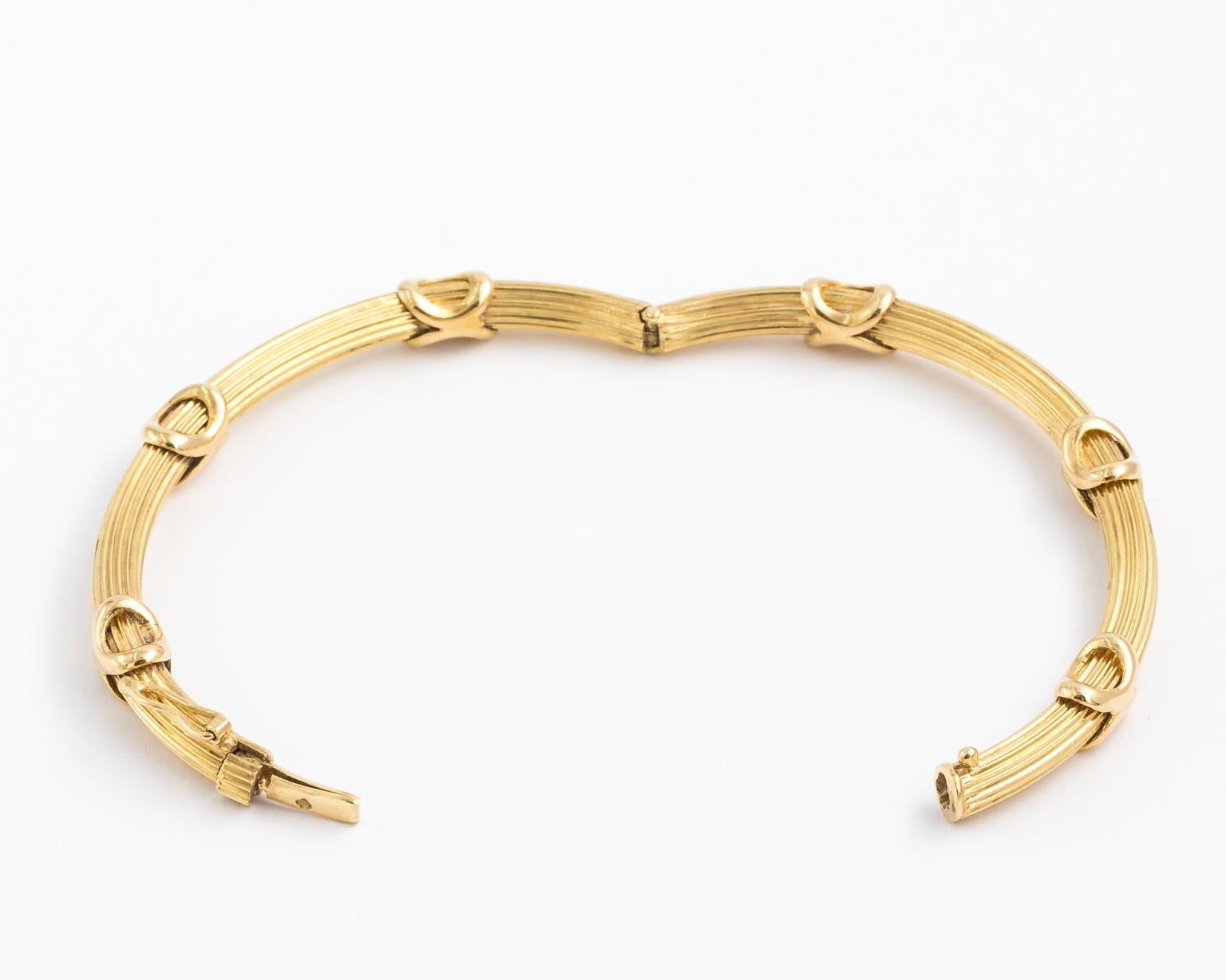 18 Karat Gold Bangle Bracelet 2