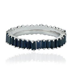 Blue Sapphire 18 Karat Gold Ring