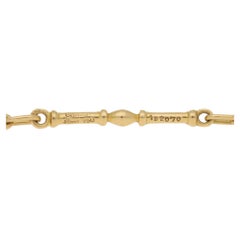 18 Karat Gold Cartier Fancy Link Long Chain
