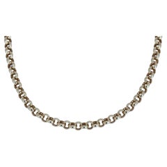 18 Karat Gold Vintage Chain 21 inches Length, 1960