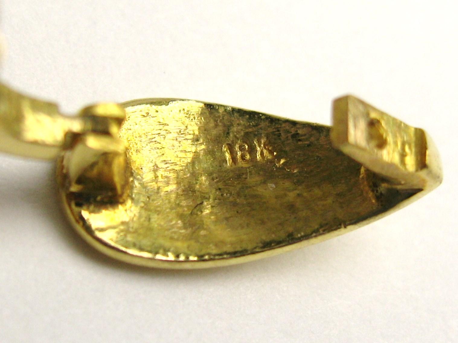 Collar Colgante Oro 18 Kilates Citrino Motivo Estrella Broche 45 Quilates estrella de mar en venta 3