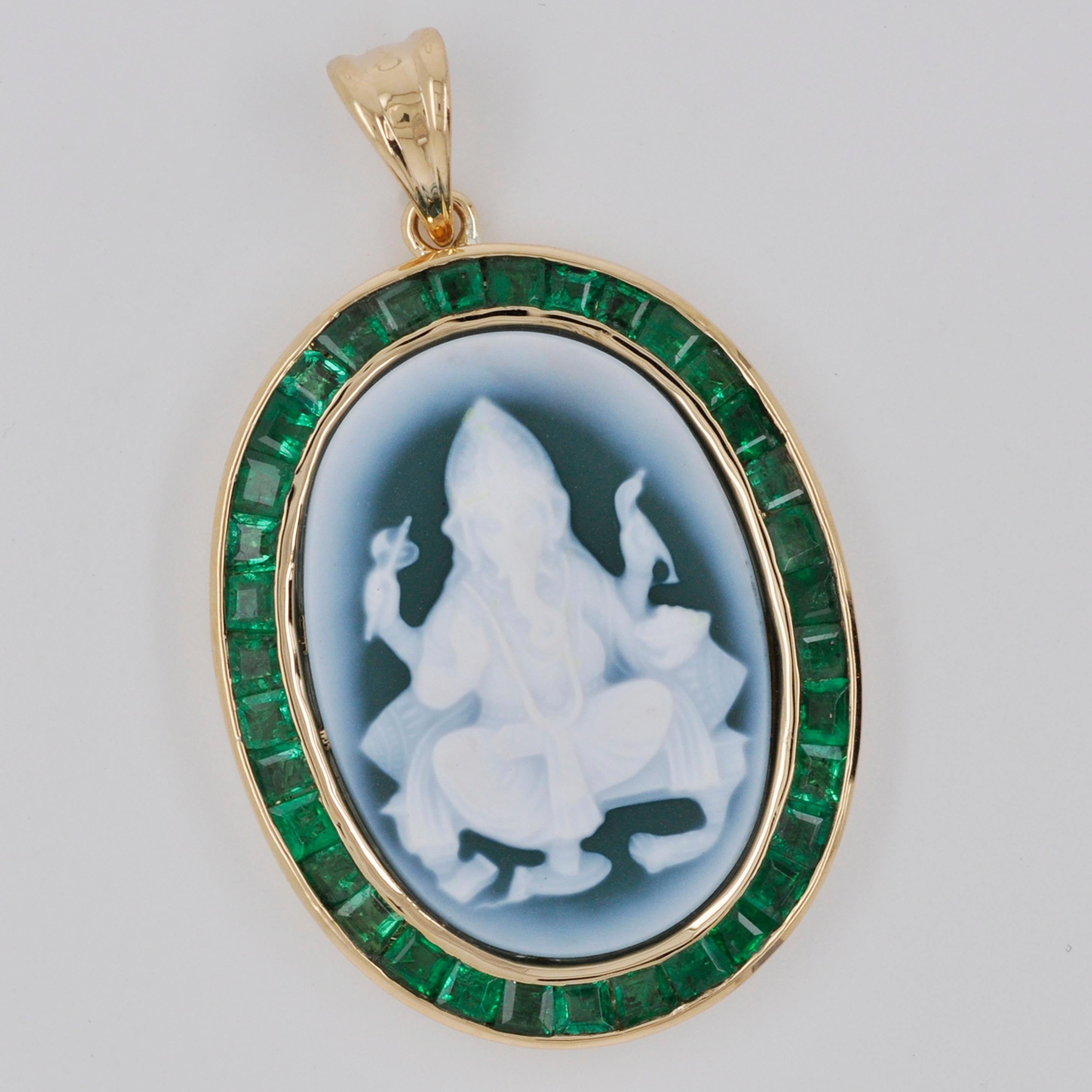 emerald cameo