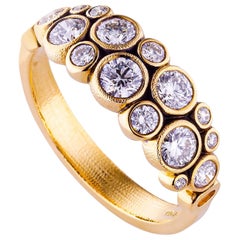 Alex Sepkus Yellow Gold Diamond Ring