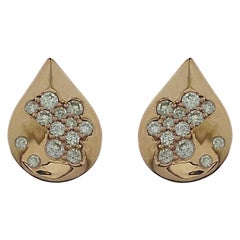 18 Karat Gold Diamond Constellation Stud Earrings