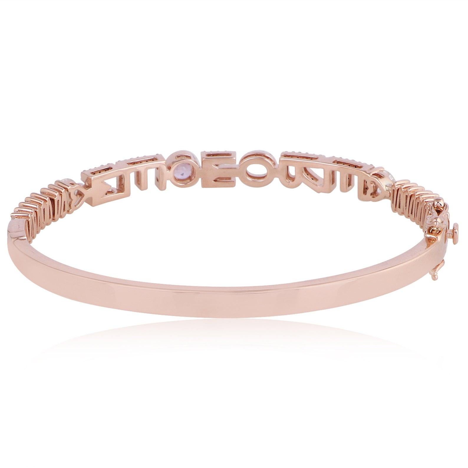 gold name bangle