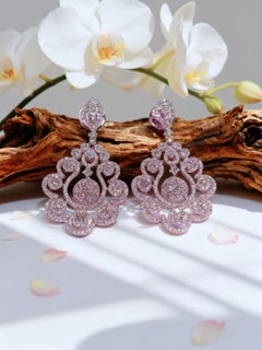 18 Karat Gold Diamond Earrings