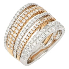 18 Karat Gold Diamond Ring