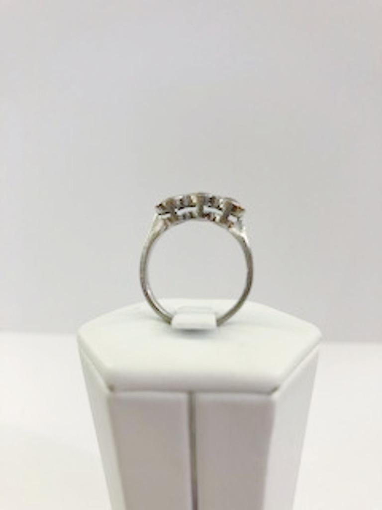 18 Karat Gold Diamant-Ring im Zustand „Gut“ im Angebot in Palm Springs, CA