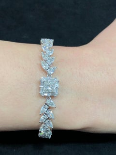 18k Gold Diamond Tennis Bracelet