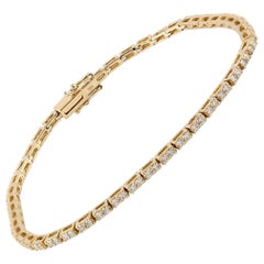 18 Karat Gold Diamant-Tennisarmband