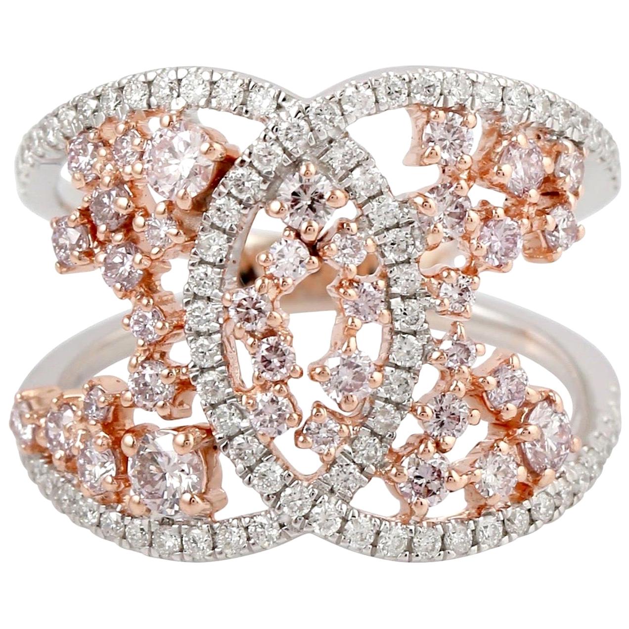 For Sale:  18 Karat Gold Engagement Diamond Ring