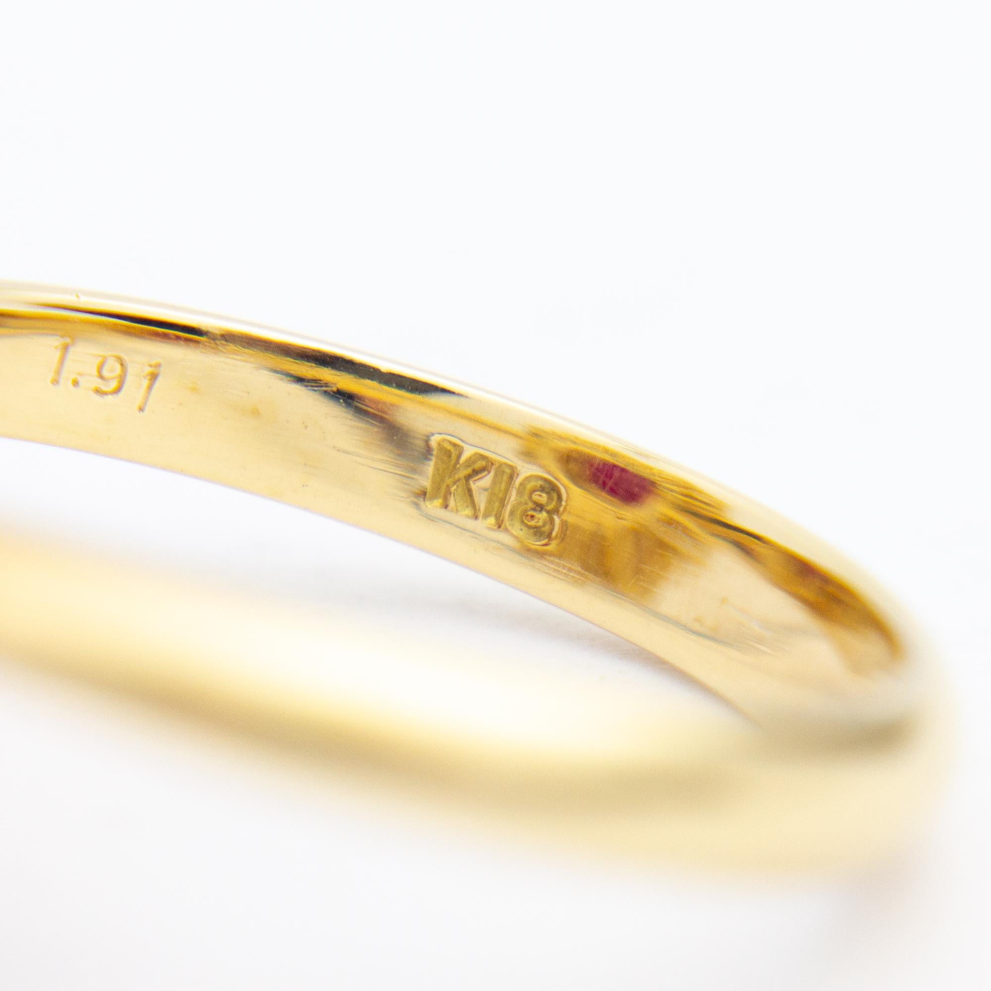 Women's or Men's 18 Karat Gold, GIA Certified Burmese Ruby & Diamond Ring