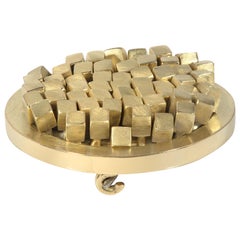 Brosche „Glimmernde“ aus 18 Karat Gold