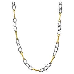 18 Karat Gold Handmade Chain