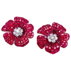 18 Carat Gold Invisible Clip-On Earrings
