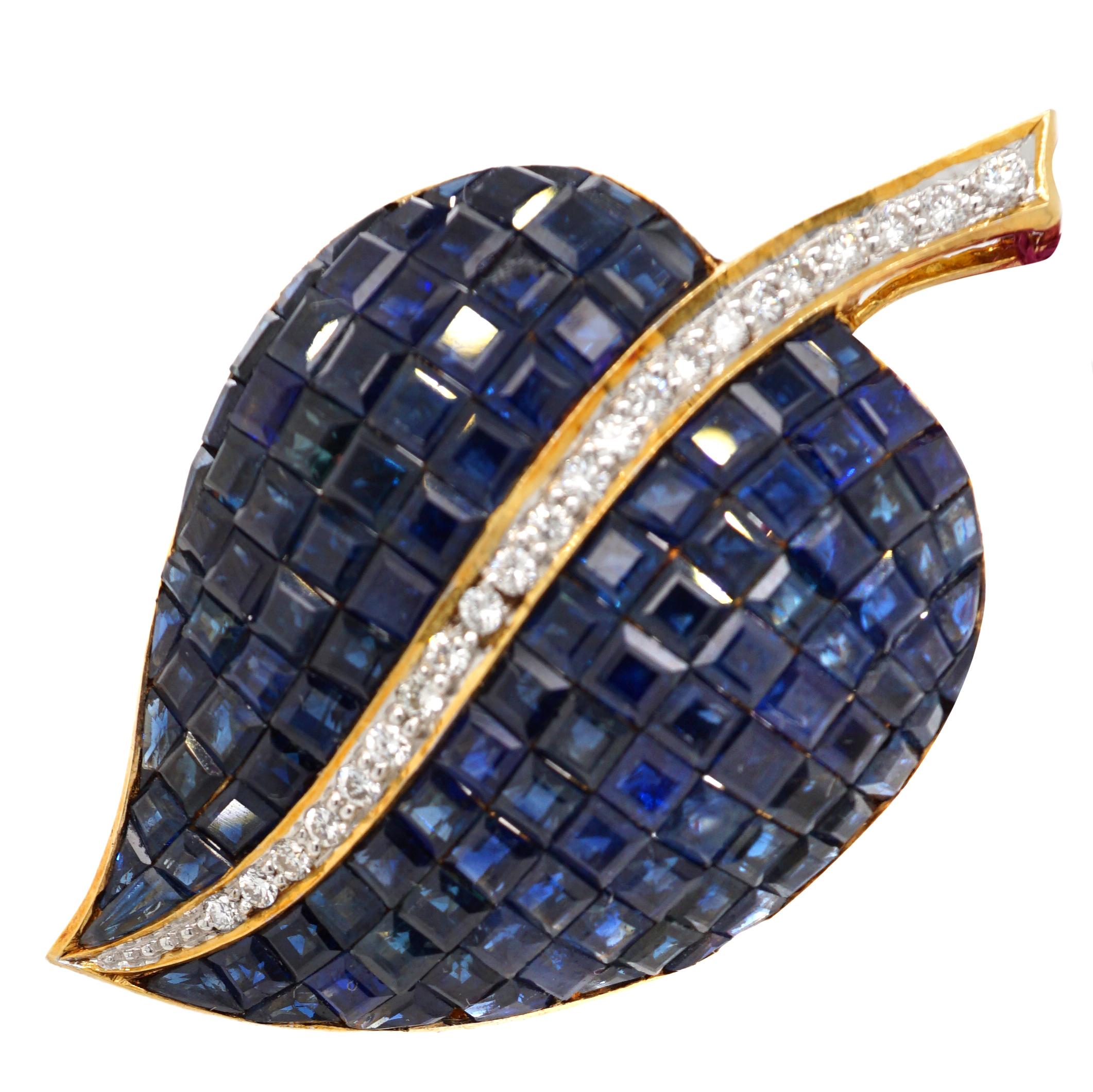 Antique Sapphire Brooches 964 For Sale at 1stdibs Page 8